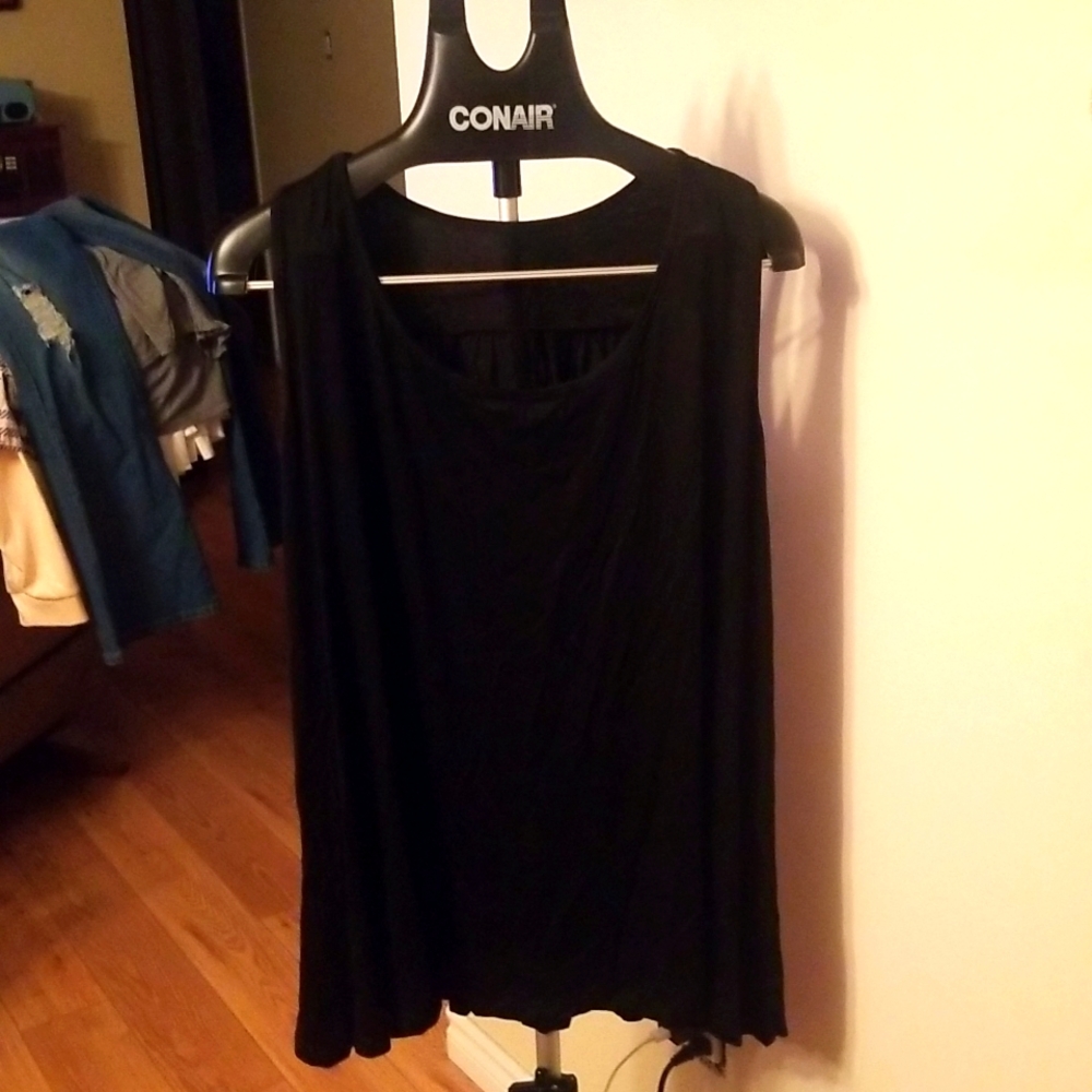 Black Tank Top 7XL- Fits SMALLER